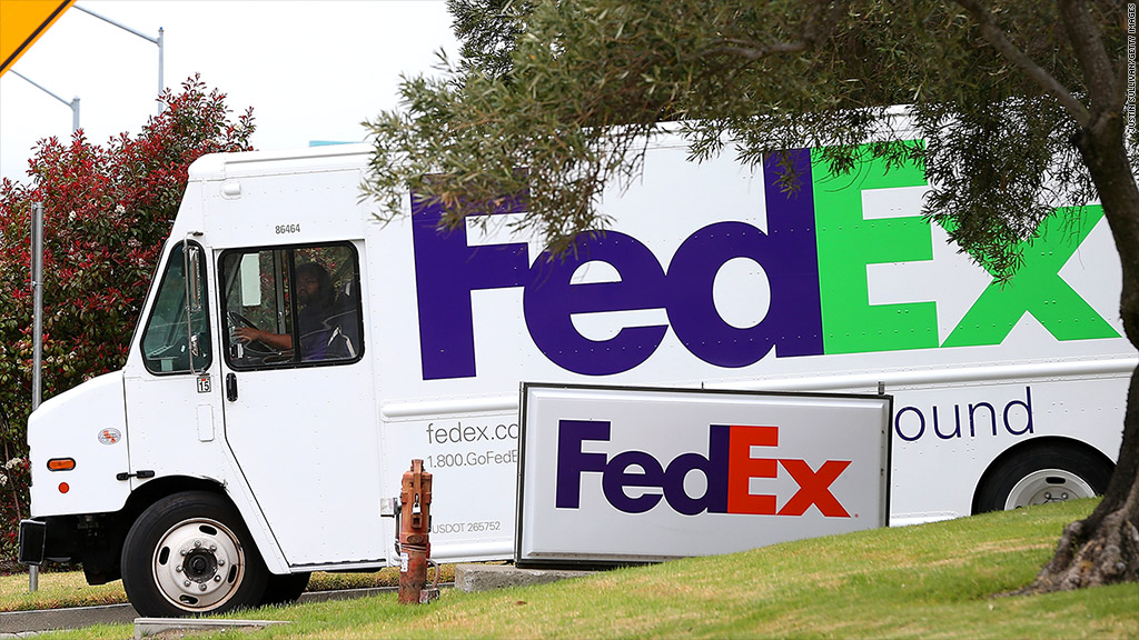 Fedex Says Things Are Looking Up