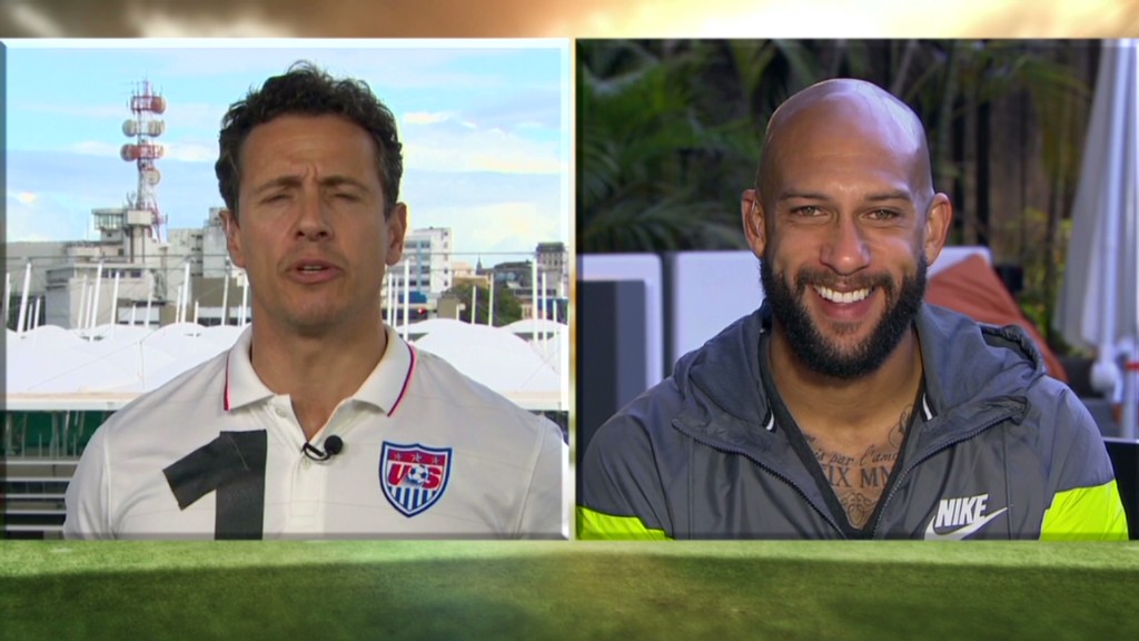 1-on-1 with Tim Howard, America's new hero