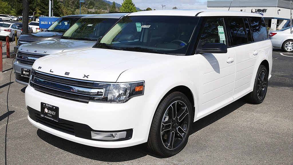 Ford flex brake recall