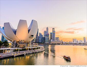 expensive cities abroad singapore