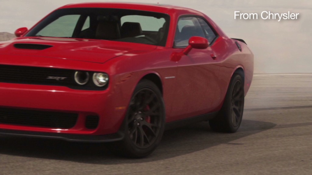 See and hear the Dodge's 707 horsepower