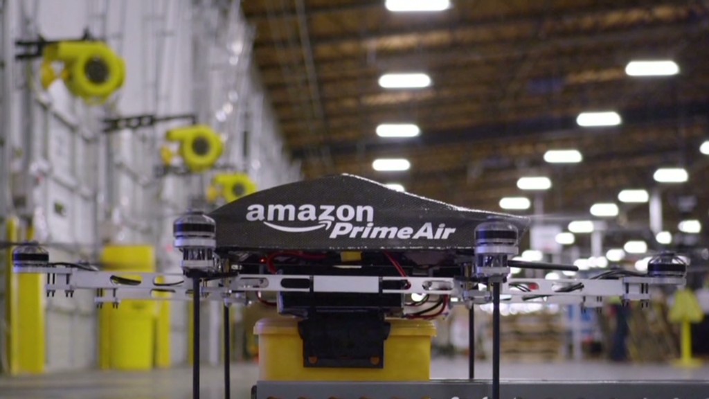 Amazon asks FAA to test delivery drones