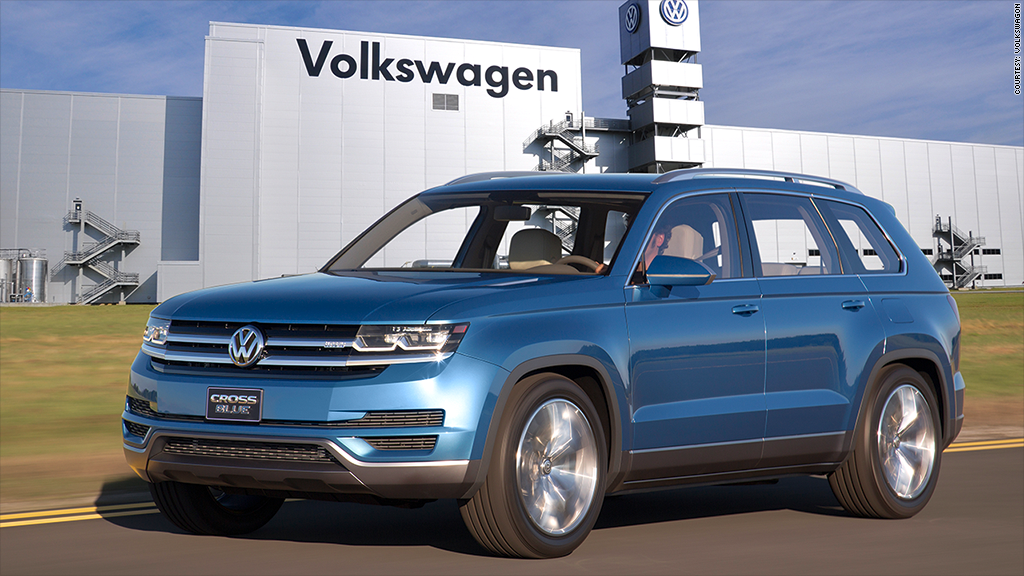 volkswagon midsize suv