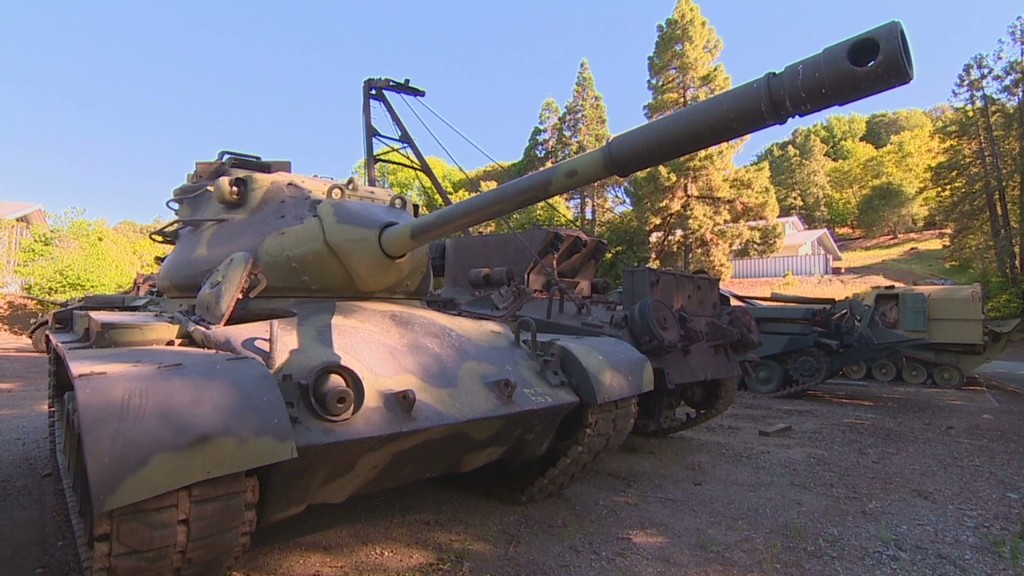 World's largest tank collection sold off