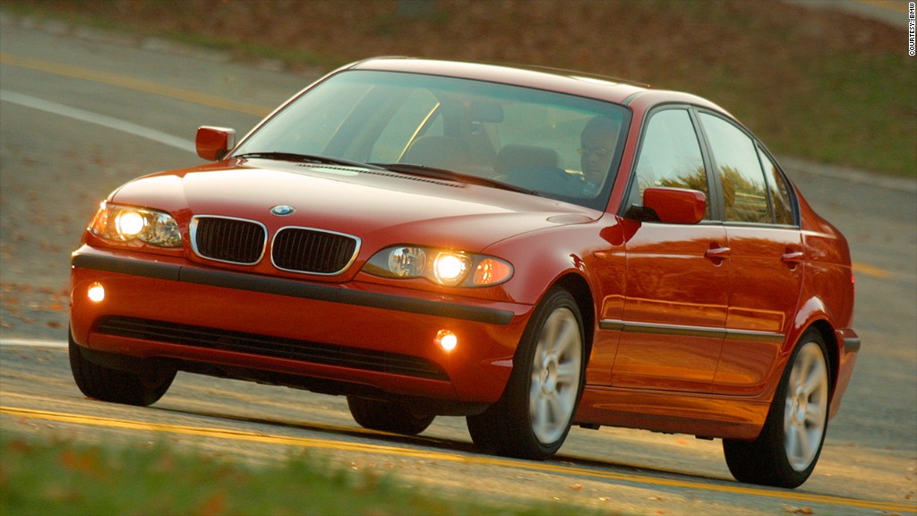 bmw 3 series airbags recall red