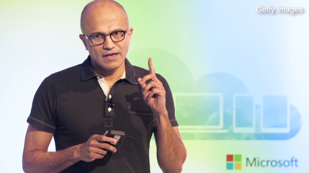 Microsoft's Nadella swings the ax