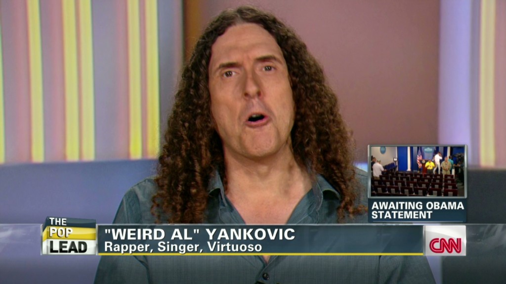 weird al headline news music video cast