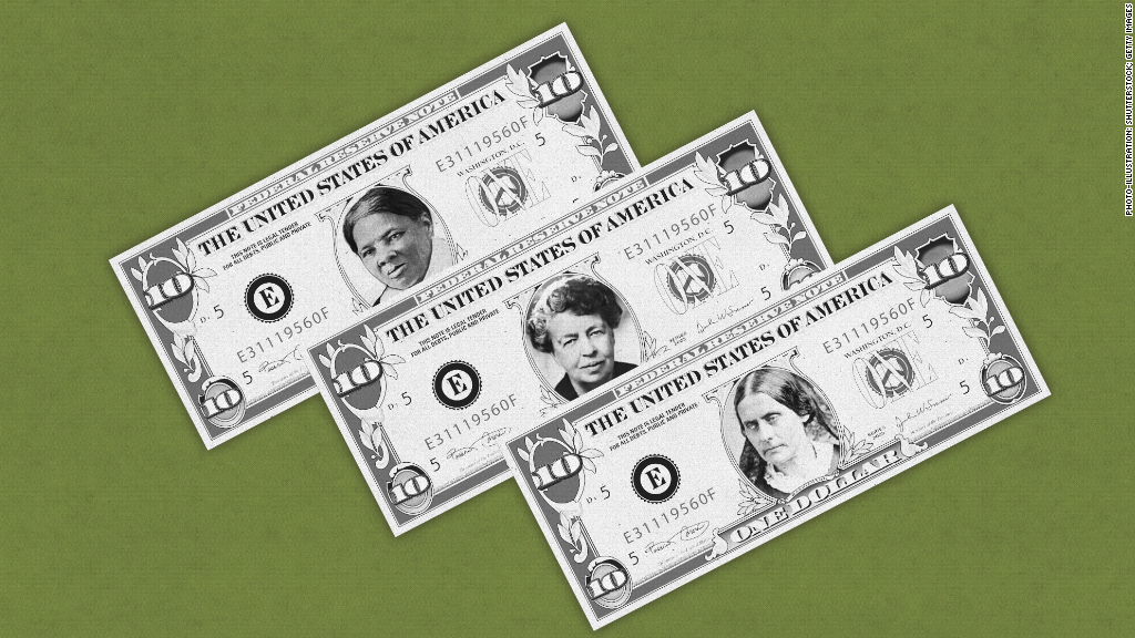 women on currency