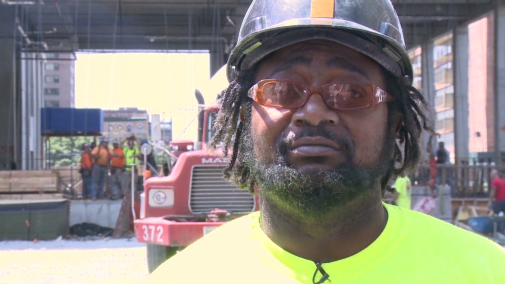 Construction workers on jobs: 2009 vs. now