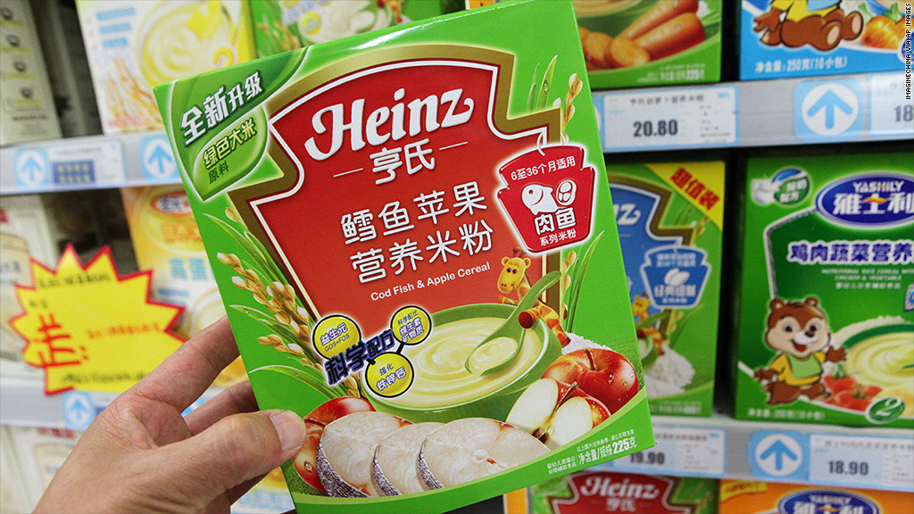 heinz china baby food