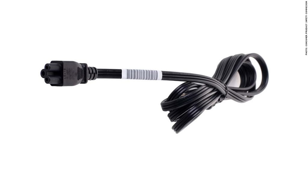 hp recall laptop power cord