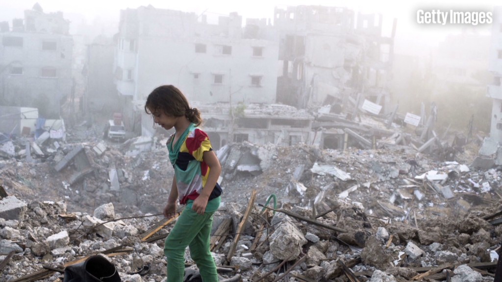 Cost to rebuild Gaza: $4-6 billion