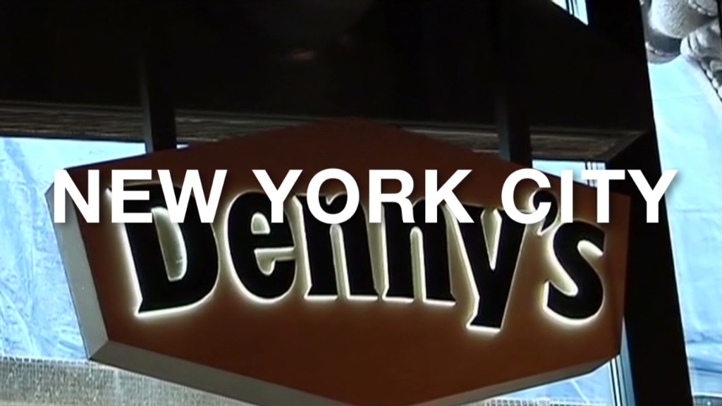 Denny's NYC offers a $300 breakfast
