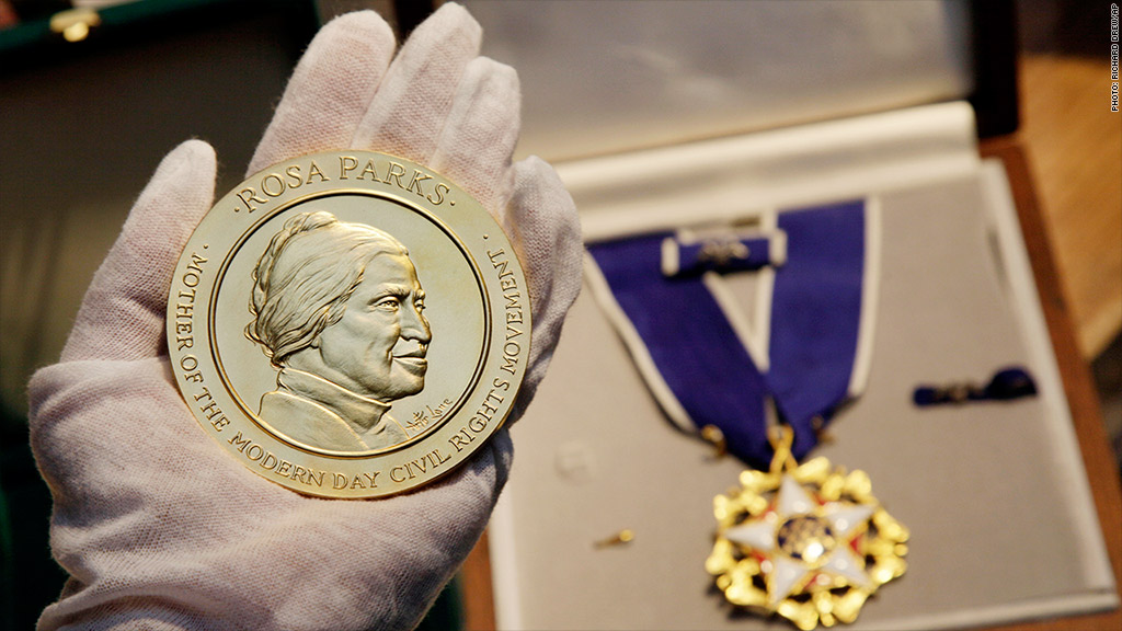 rosa parks medal 