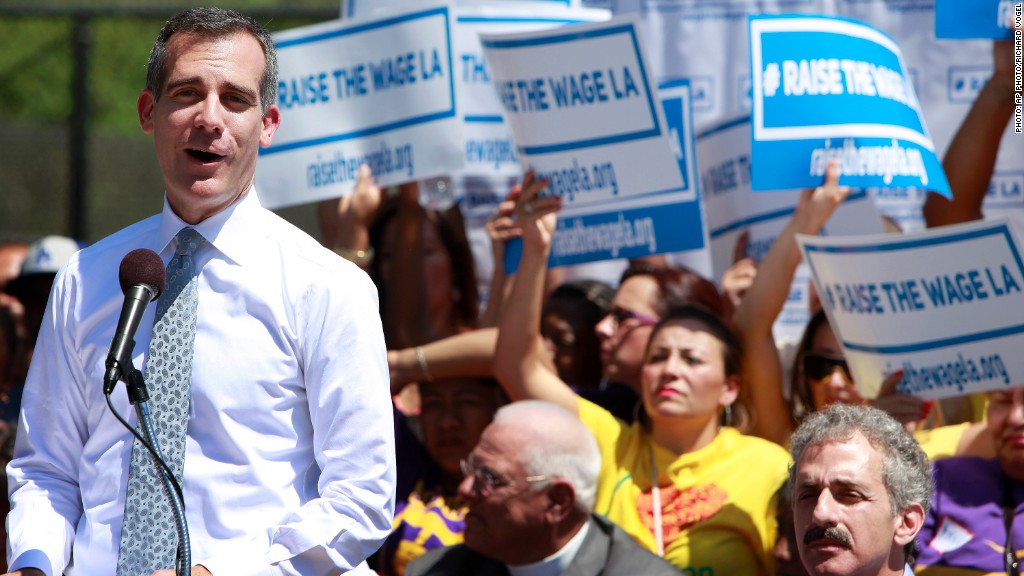 la mayor eric garcetti