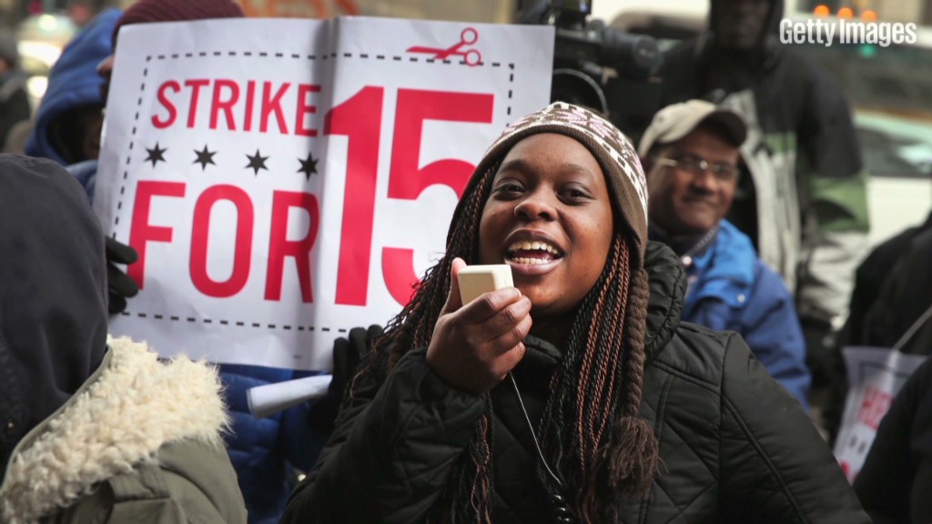 The fast food protests are working