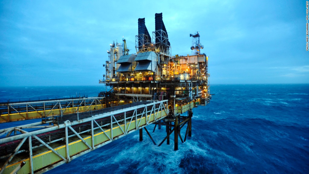 north sea oil 