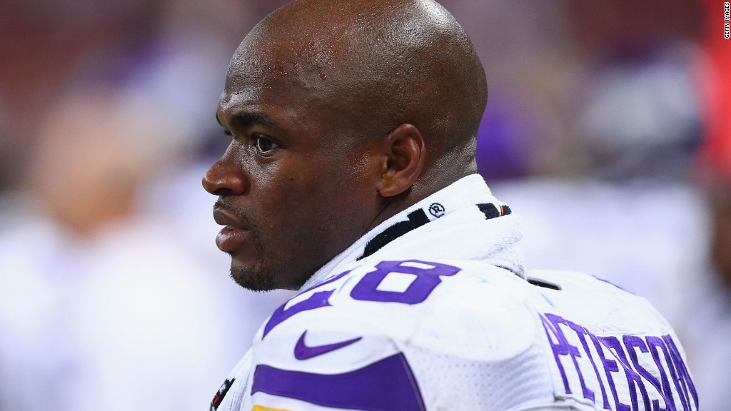 Vikings Ban Adrian Peterson