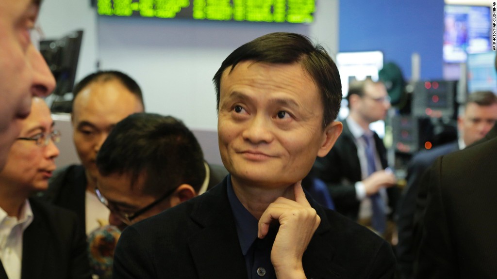 Jack Ma Alibaba Amazon IPO