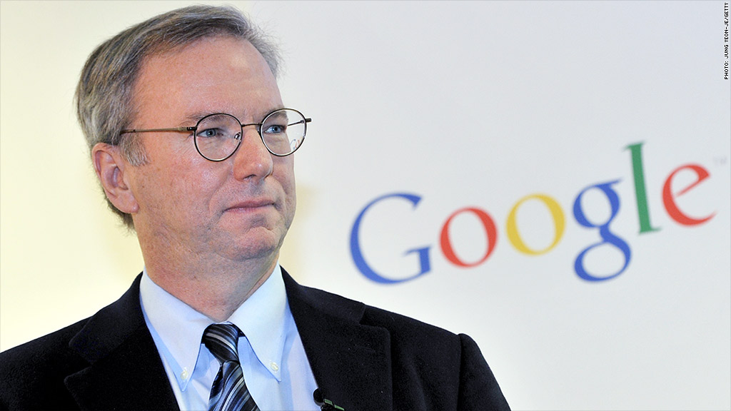 Eric Schmidt's artificial intelligence prediction 