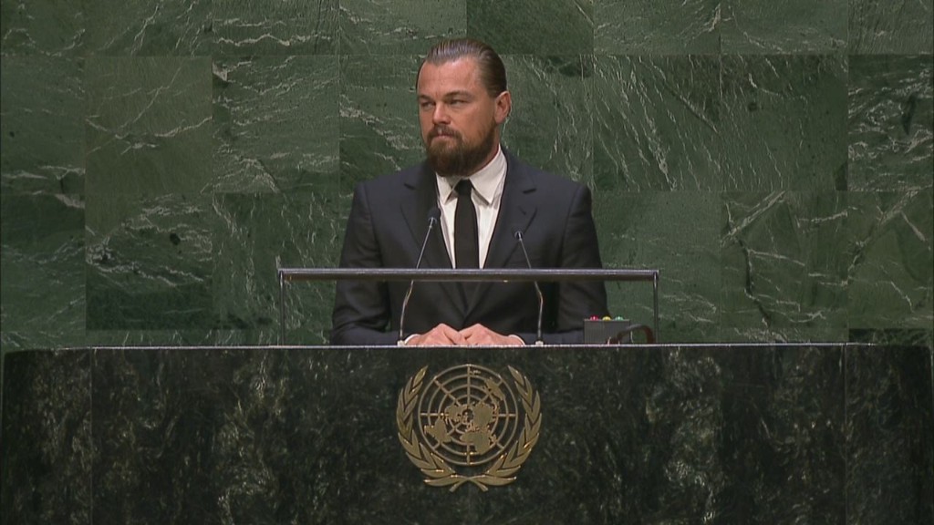 DiCaprio challenges UN on climate change