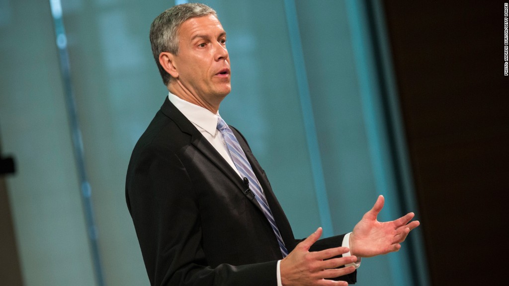 arne duncan loans