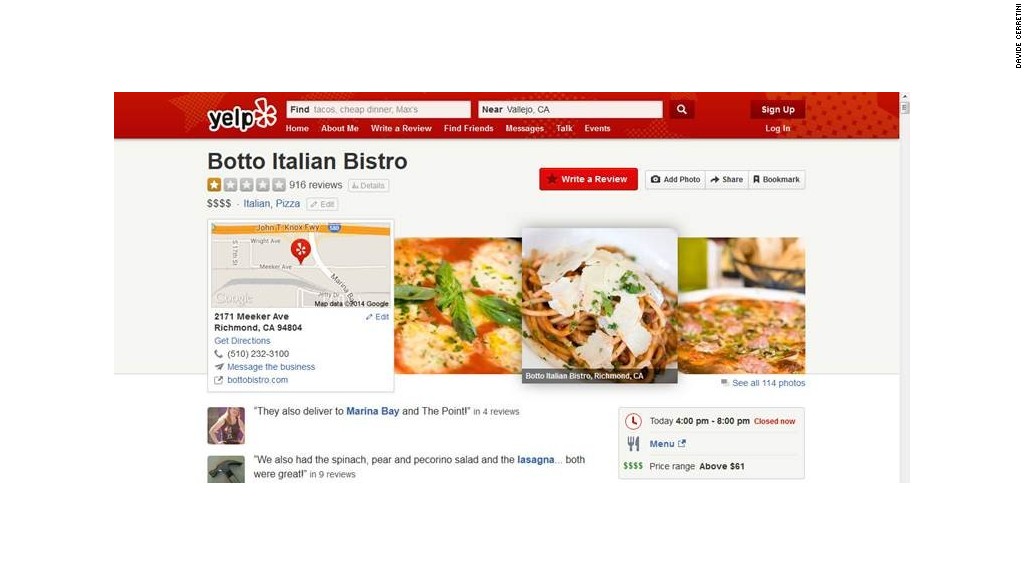 yelp hate screenshot