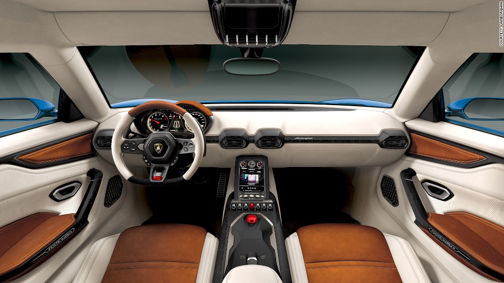 Comfortable luxury. Really Lamborghini? - Lamborghini to unveil 910  horsepower plug-in hybrid Asterion - CNNMoney