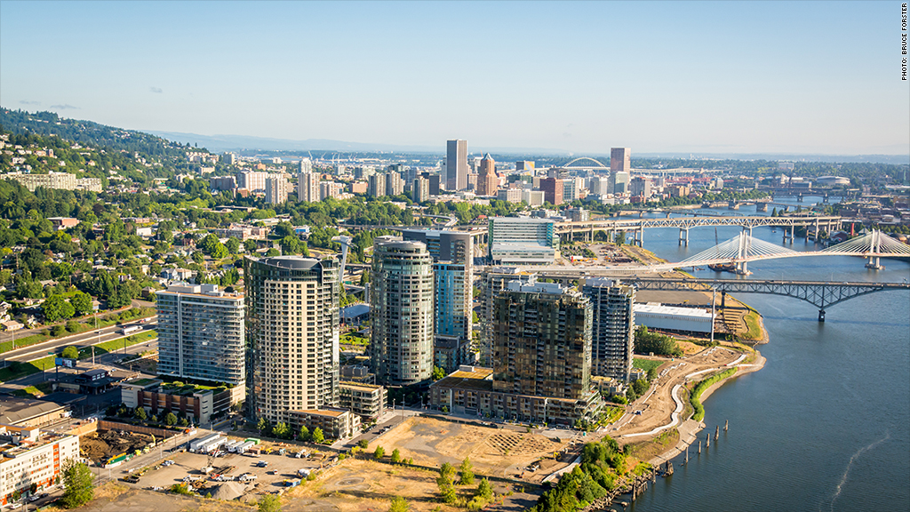 portland cityscape