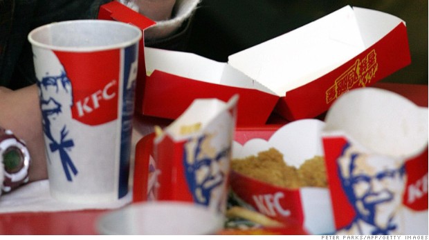KFC parent cuts profit expectations in half