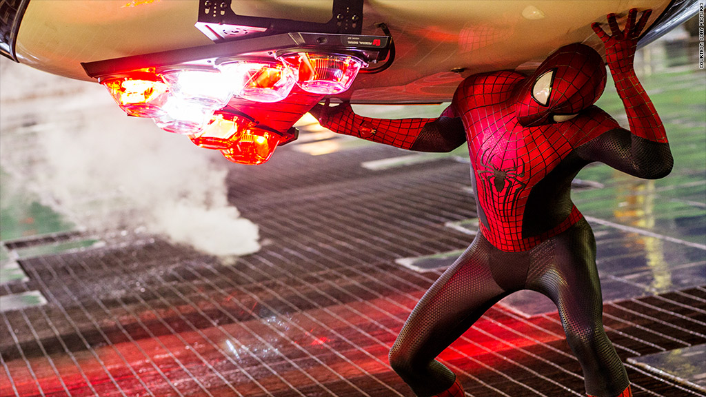 amazing spiderman 2 action