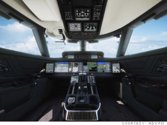 gulfstream jet interior