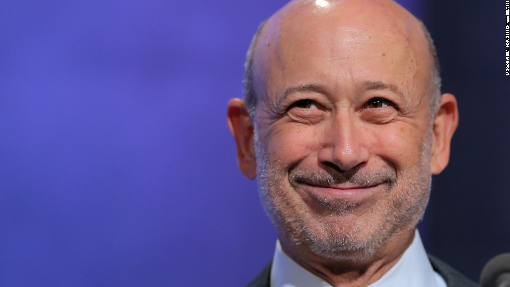 goldman blankfein smiling