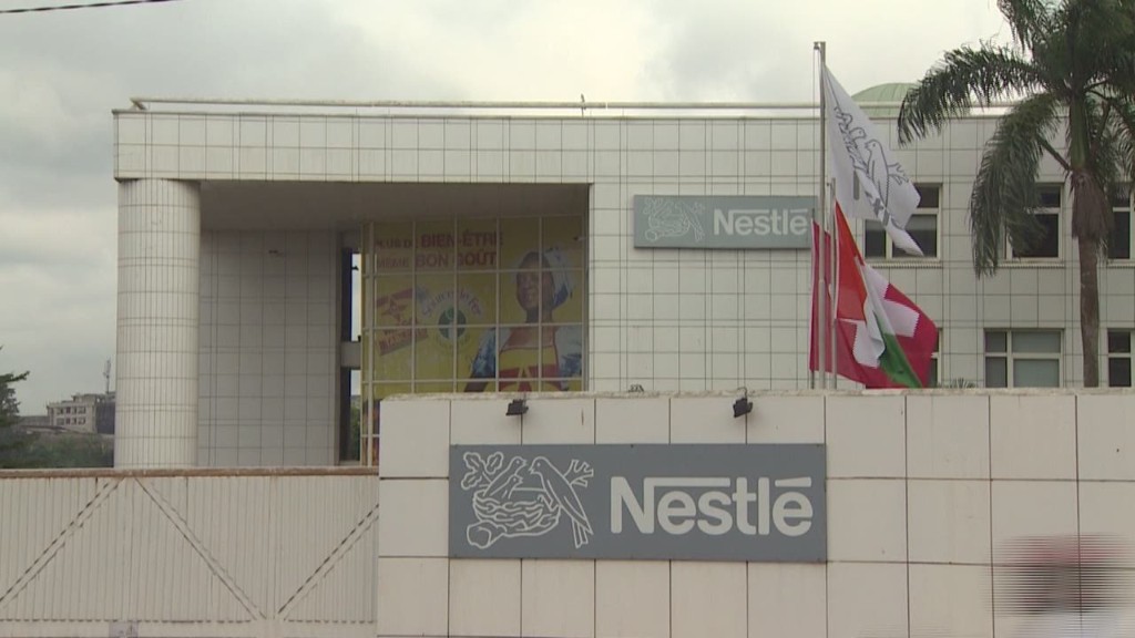 Ebola impacts Nestle's cocoa supply
