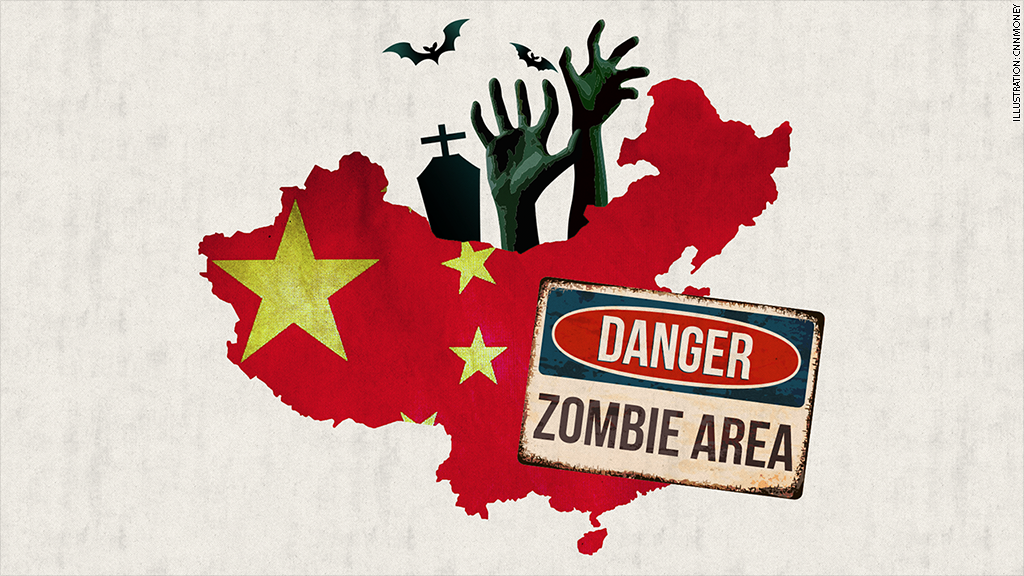 china zombie bank