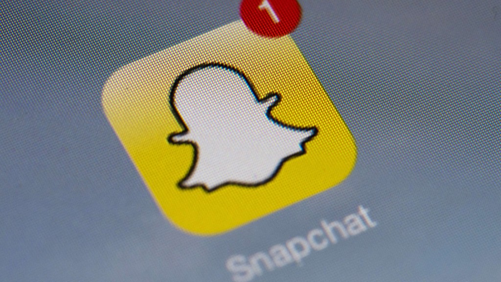 Snapchat scares up its first ad
