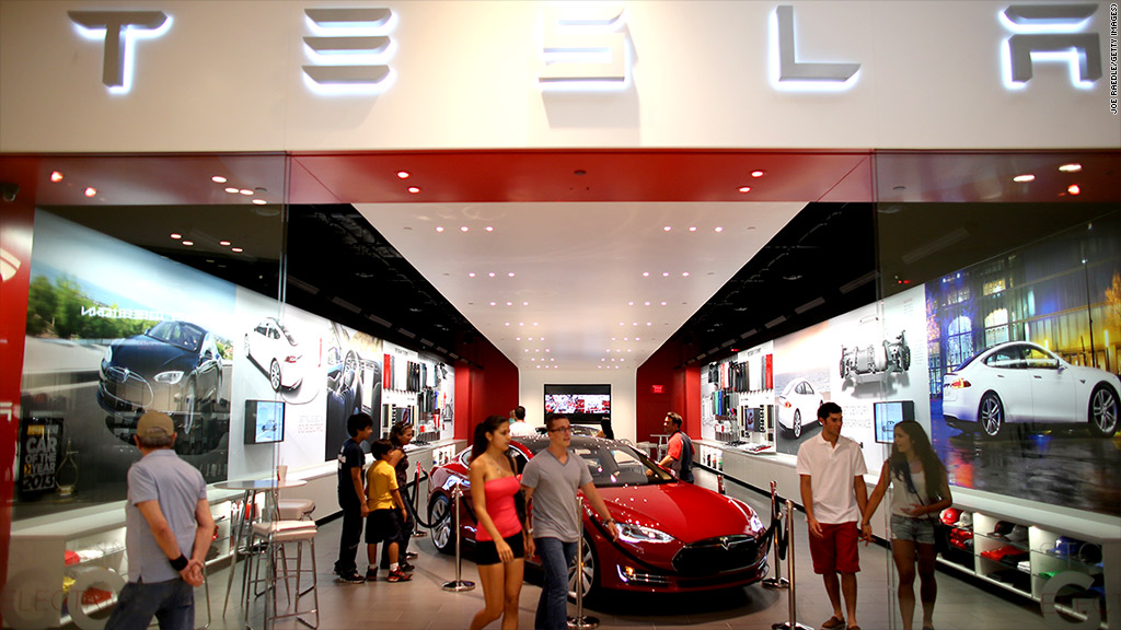 tesla dealership