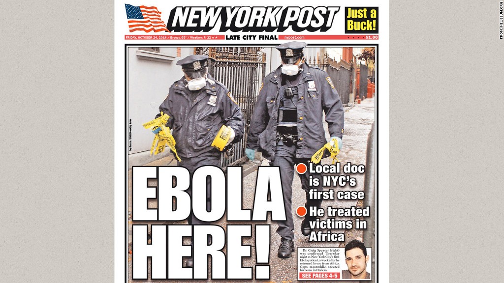 ebola new york post