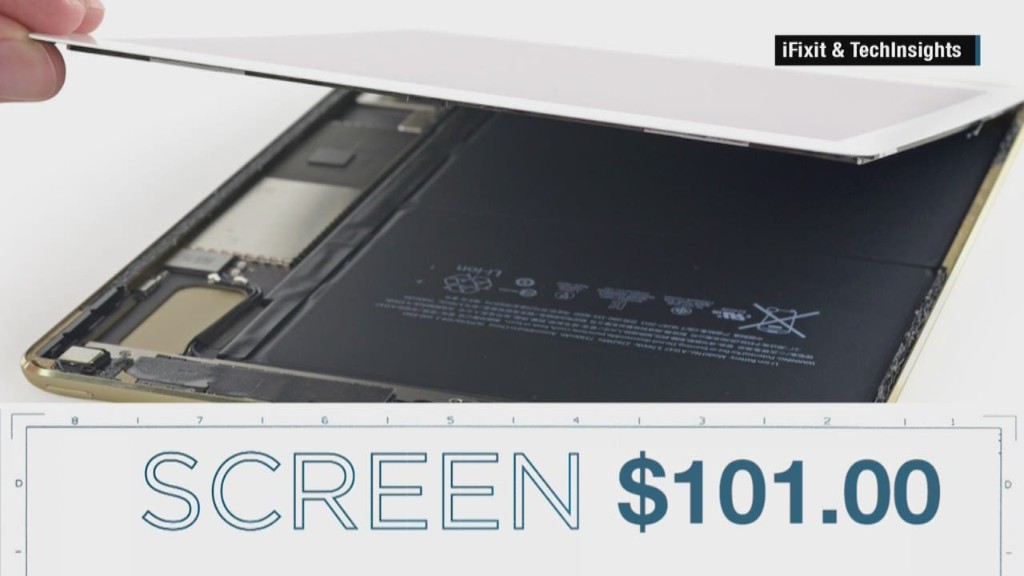 What your $500 iPad costs to make