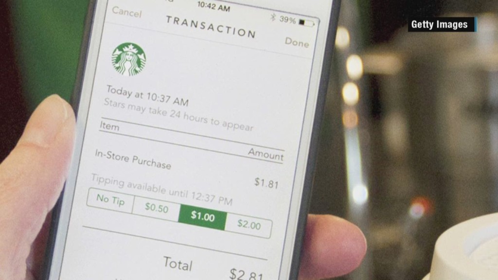 Starbucks wants to be your new wallet