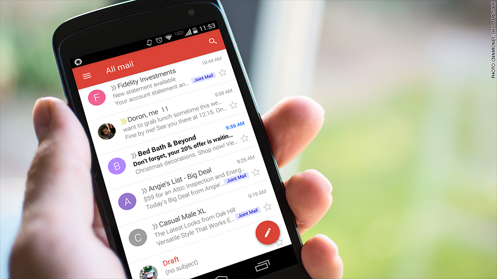 You don't need a Gmail account to use the new Gmail app