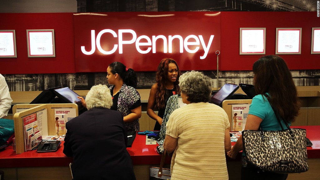 JC Penney shopping