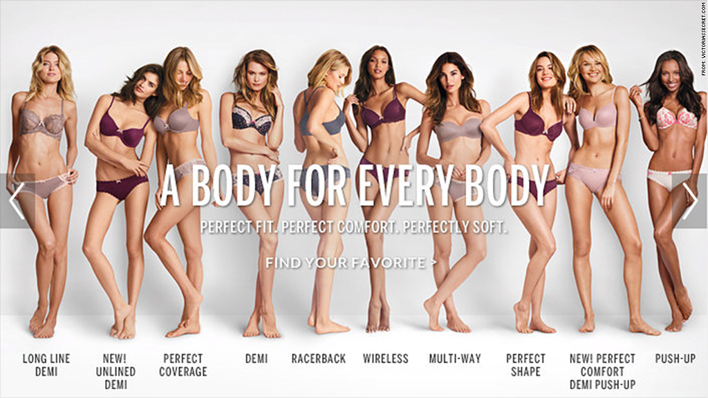 victorias secret perfect body slogan 