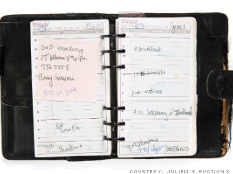 iconic madonna memorabilia planner 