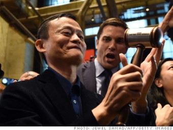 Alibaba Jack Ma retail stocks