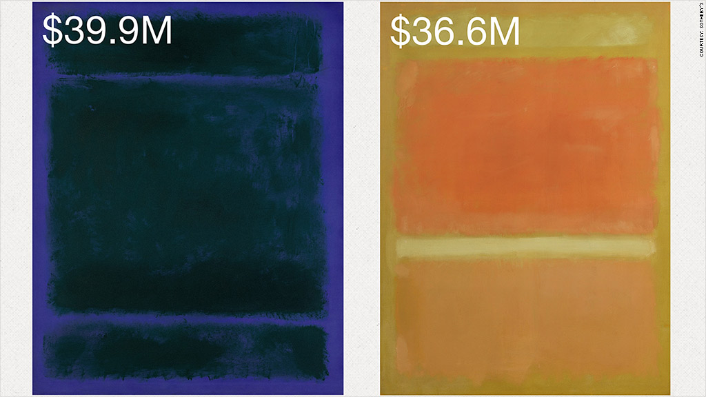 sothebys rothko sales