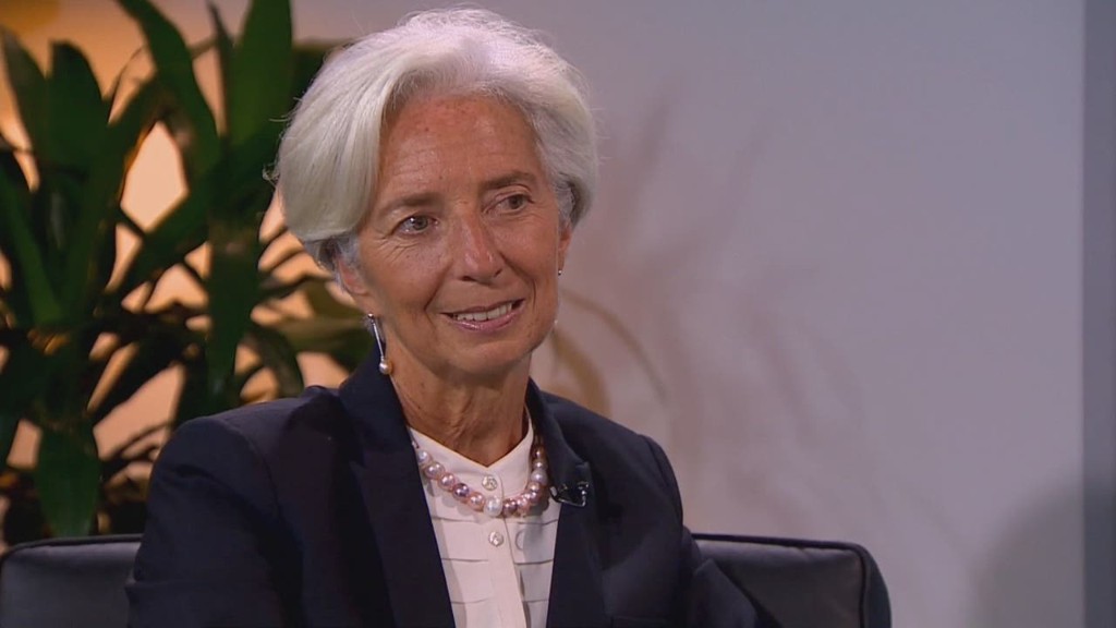 Christine Lagarde on the world economy