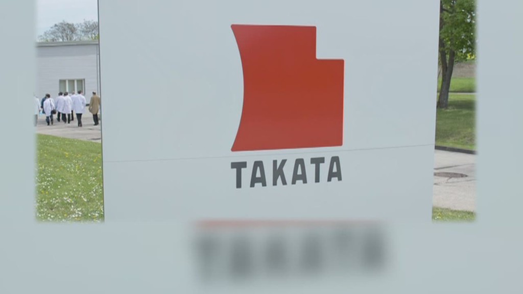 Few answers from recalled airbag maker Takata