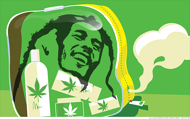 Bob Marley to sell marijuana from the grave