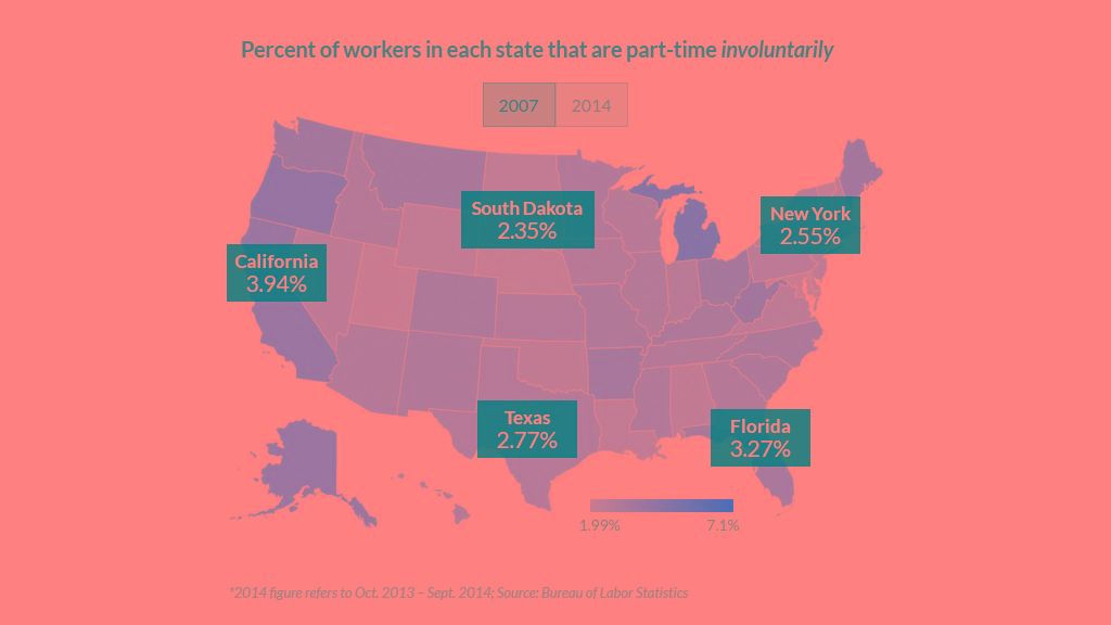 part time map